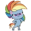 😘 Эмодзи «🤷‍♀ My Little Pony» для Telegram