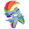 🌈 Эмодзи «🤷‍♀ My Little Pony» для Telegram