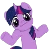 🐱 Эмодзи «🤷‍♀ My Little Pony» для Telegram