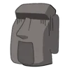 🗿 Эмодзи «Moai Stone» для Telegram