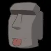 🗿 Эмодзи «Moai Stone» для Telegram
