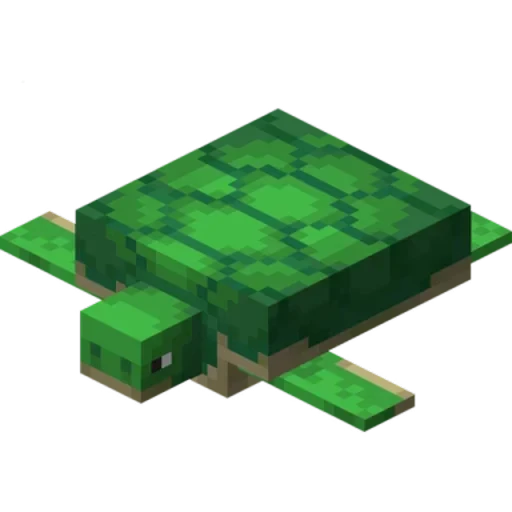 🐢 Стикер «Мобы в 3D» для Telegram
