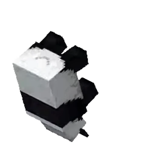 🐼 Стикер «Мобы в 3D» для Telegram