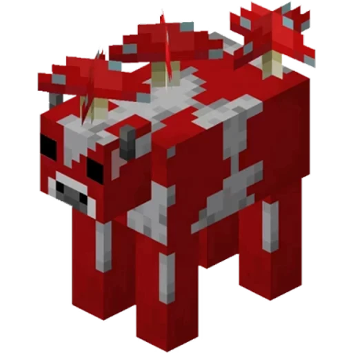 🐄 Стикер «Мобы в 3D» для Telegram