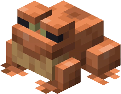 🐸 Стикер «Мобы в 3D» для Telegram