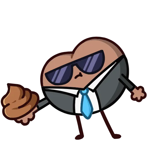 💩 Эмодзи «Попкинс Мокка» для Telegram