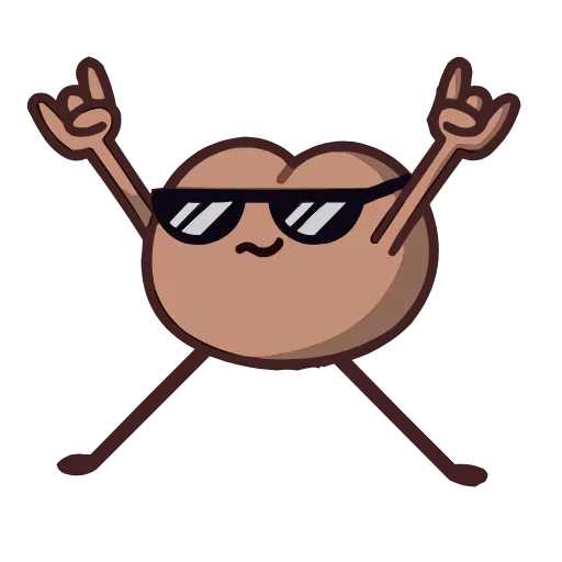 🤘 Эмодзи «Попкинс Мокка» для Telegram