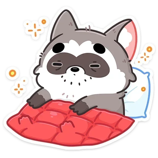 😴 Стикер «Мокко» для Telegram