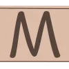 🤩 Эмодзи «Набор букв и иконок в трендовом цвете Mocha Mousse 2025 года.» для Telegram