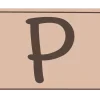 🤩 Эмодзи «Набор букв и иконок в трендовом цвете Mocha Mousse 2025 года.» для Telegram