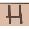 🤩 Эмодзи «Набор букв и иконок в трендовом цвете Mocha Mousse 2025 года.» для Telegram