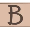 🤩 Эмодзи «Набор букв и иконок в трендовом цвете Mocha Mousse 2025 года.» для Telegram