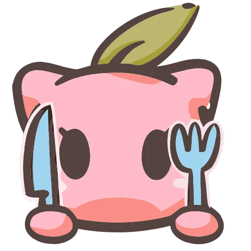 🍴 Эмодзи «Mochii Neko» для Telegram