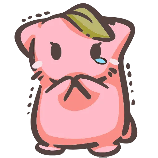 😢 Эмодзи «Mochii Neko» для Telegram