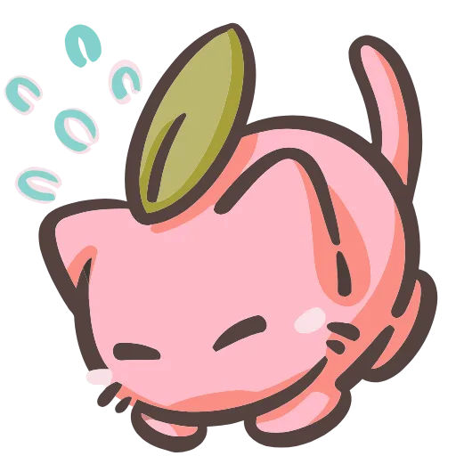 😓 Эмодзи «Mochii Neko» для Telegram