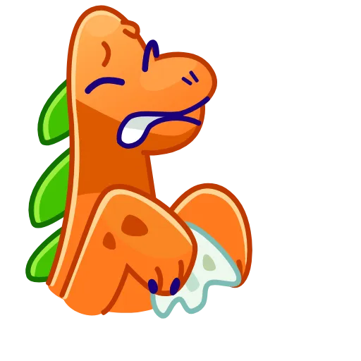 😩 Эмодзи «Modern Dinosaur» для Telegram