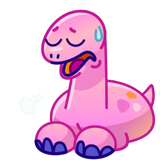 😩 Эмодзи «Modern Dinosaur» для Telegram