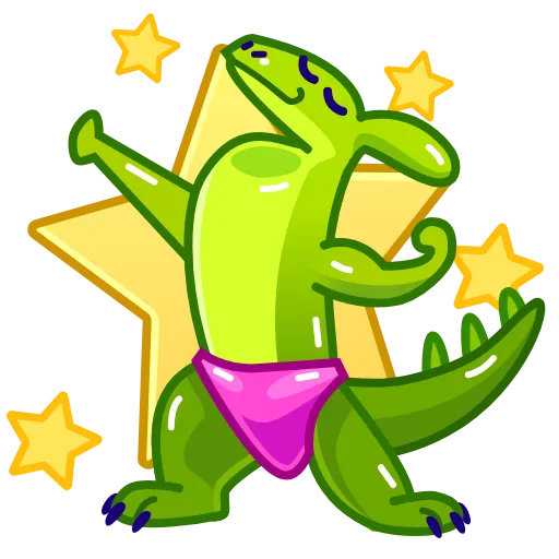 🌟 Эмодзи «Modern Dinosaur» для Telegram