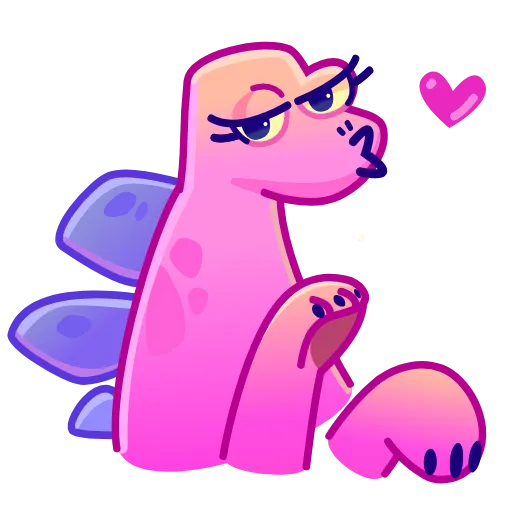 💋 Эмодзи «Modern Dinosaur» для Telegram