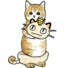 😼 Эмодзи «Котики Mofusand» для Telegram