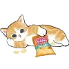 🍟 Эмодзи «Котики Mofusand» для Telegram