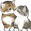 😘 Эмодзи «Котики Mofusand» для Telegram