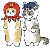 👯‍♀ Эмодзи «Котики Mofusand» для Telegram