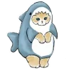 🦈 Эмодзи «Котики Mofusand» для Telegram