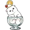 🍧 Эмодзи «Котики Mofusand» для Telegram