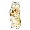 🍕 Эмодзи «Котики Mofusand» для Telegram