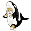 🦈 Эмодзи «Котики Mofusand» для Telegram