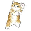 😡 Эмодзи «Котики Mofusand» для Telegram