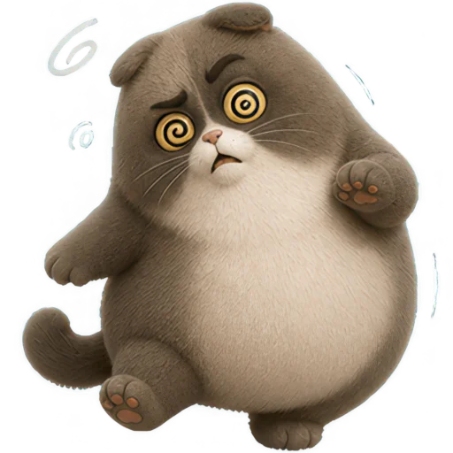 😵‍💫 Стикер «Сердитый Мокко» для Telegram