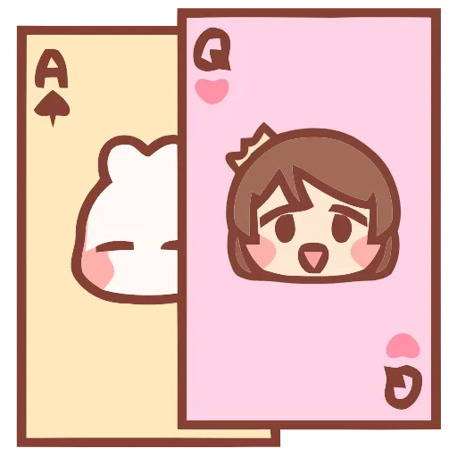 🃏 Эмодзи «Momo & Mimi» для Telegram