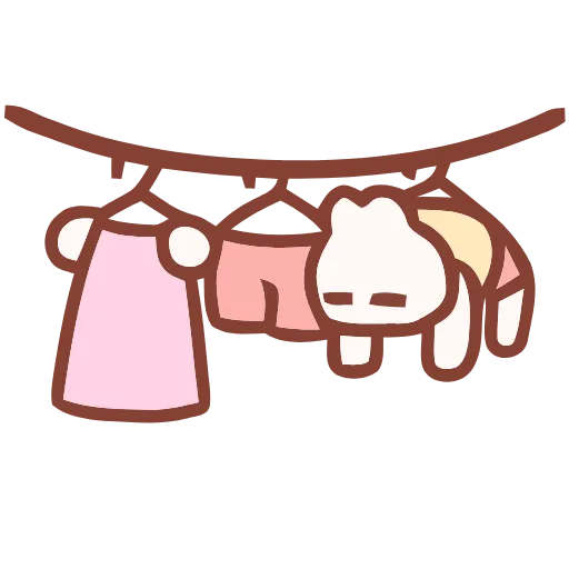 😐 Эмодзи «Momo & Mimi» для Telegram