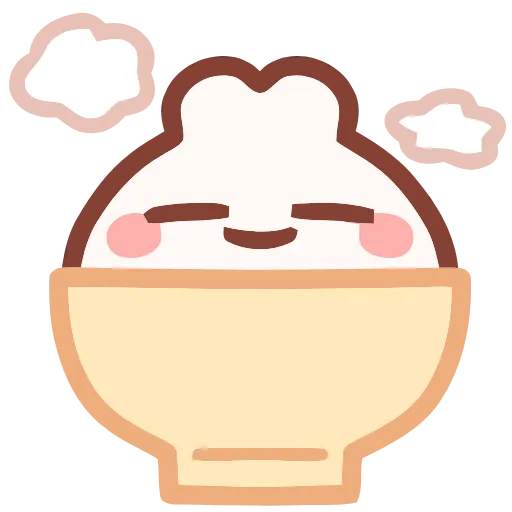 🍚 Эмодзи «Momo & Mimi» для Telegram