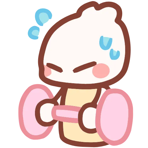 🏋️ Эмодзи «Momo & Mimi» для Telegram