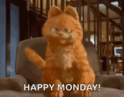 🤨 Стикер «Monday» для Telegram