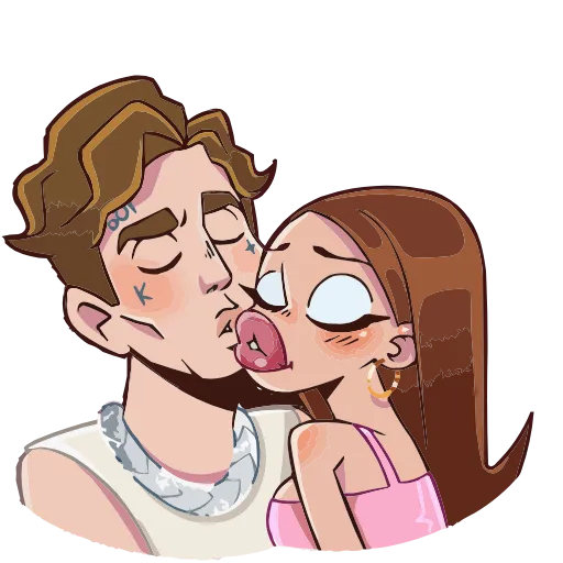 😘 Эмодзи «MONEYKEN AND INSTASAMKA БЕЗ ТЕКСТА» для Telegram
