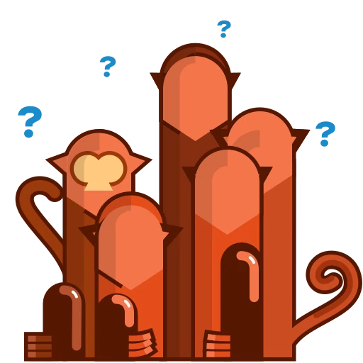 🤨 Стикер «Movin Monkey» для Telegram
