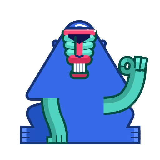 👌 Стикер «Movin Monkey» для Telegram