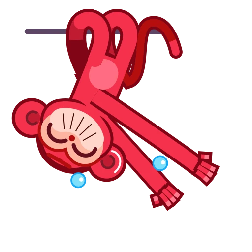 Стикерпак Movin Monkey для Telegram