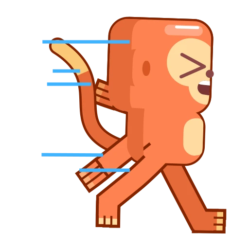 😫 Стикер «Movin Monkey» для Telegram