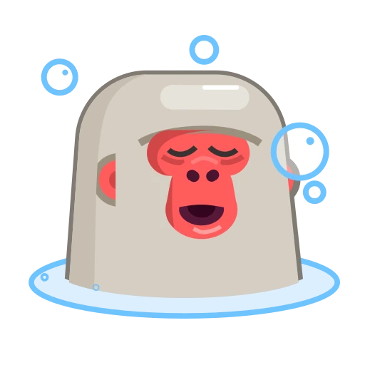 🤤 Стикер «Movin Monkey» для Telegram