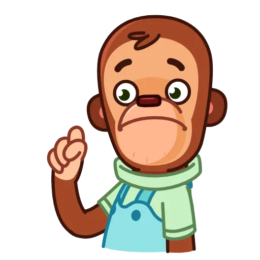 🧐 Стикер «Monkey Puppet» для Telegram