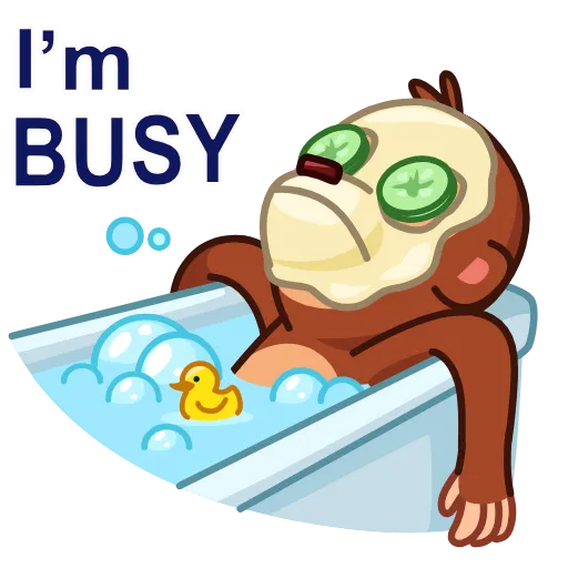 🛁 Стикер «Monkey Puppet» для Telegram