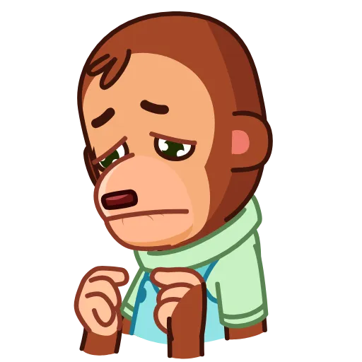 🥺 Стикер «Monkey Puppet» для Telegram