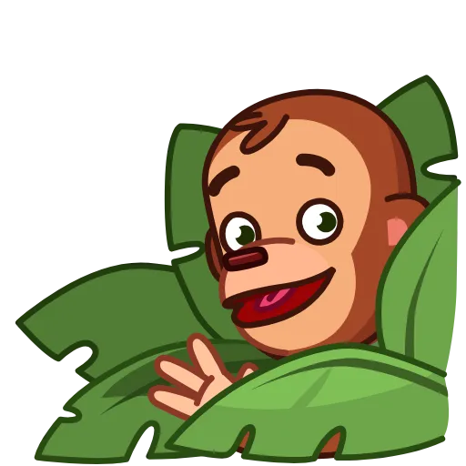😉 Стикер «Monkey Puppet» для Telegram