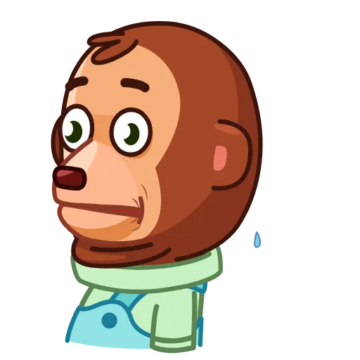 😨 Стикер «Monkey Puppet» для Telegram
