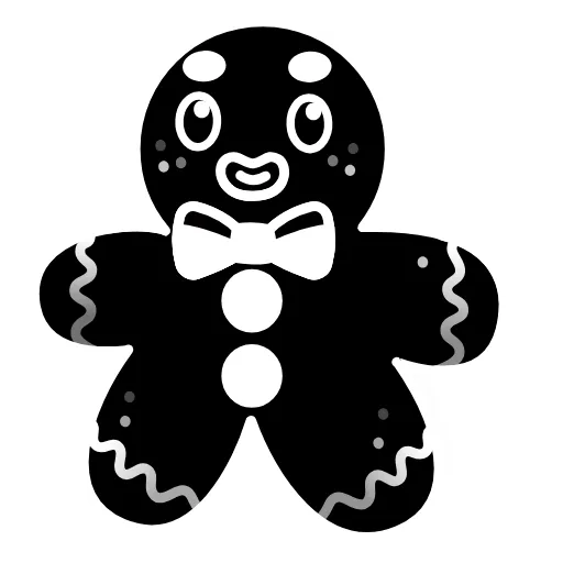 🎁 Эмодзи «Monochrome Black Style» для Telegram